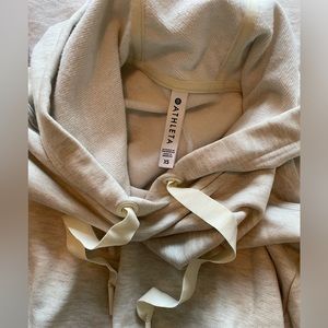 Athleta athletic dress with hood